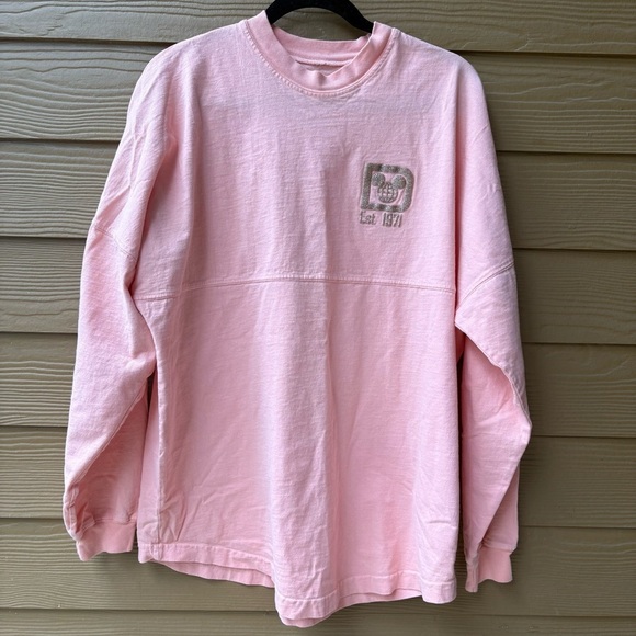 Disney Parks Spirit Jersey Pink with Gold Size Medium - Picture 1 of 5